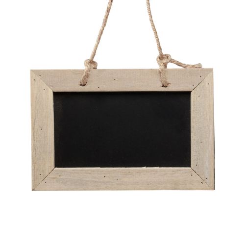 Floristik24 Tabule na zavěšení dřevěná tabule přírodní 15x10cm 5ks