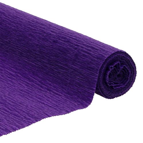 Květinářství krepový papír tmavě fialový 50x250cm