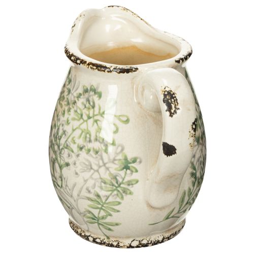položky Džbán na sázení, vintage vzhled, venkovský styl, 16 cm