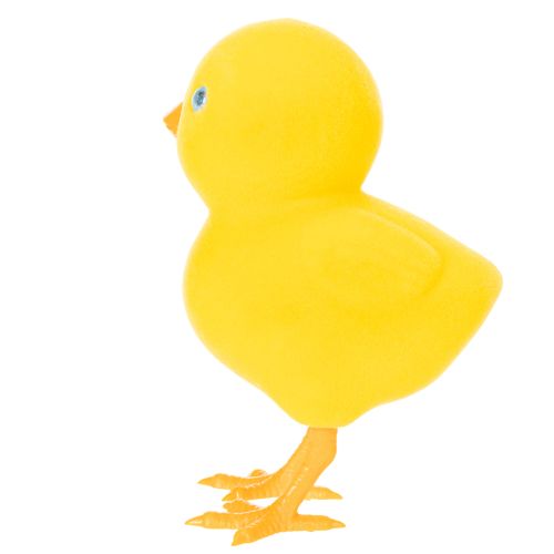 položky Velikonoční dekorace kuřátka, dekorace na stůl, opakovaně použitelná dekorace do obývacího pokoje, 16 cm, 2 kusy