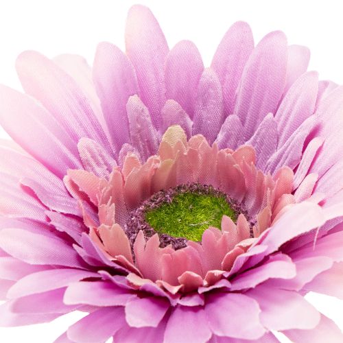 Umělé zahradní květiny gerbery, fialové, 47 cm, 6 kusů | Floristik24.cz