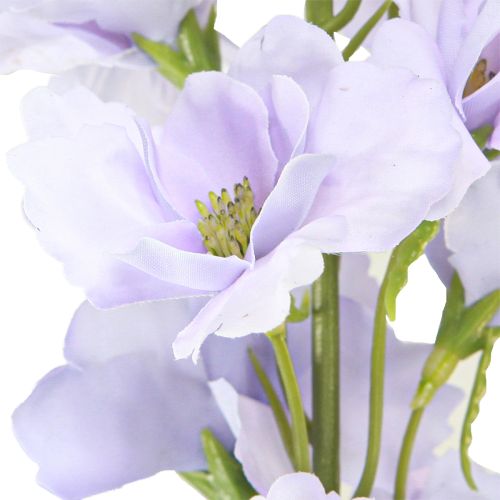 položky Umělé květiny Delphinium světle fialové na stonku 90cm 2ks