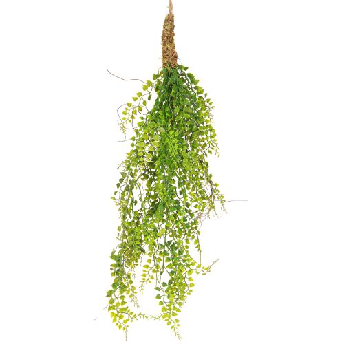 Floristik24 Umělá juta hrášku k zavěšení zelená H80cm