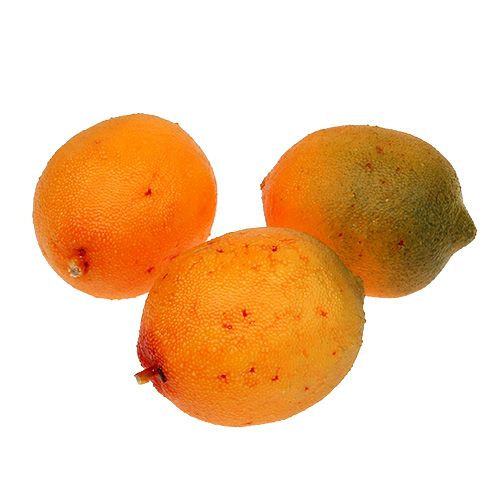 Floristik24 Umělý citron 7cm 6ks