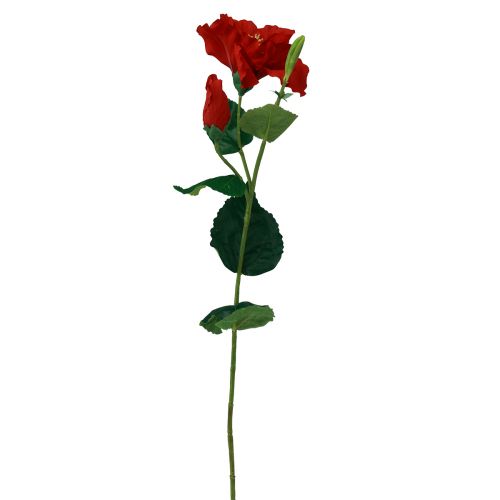 položky Umělé květiny Ibišek červený 62cm