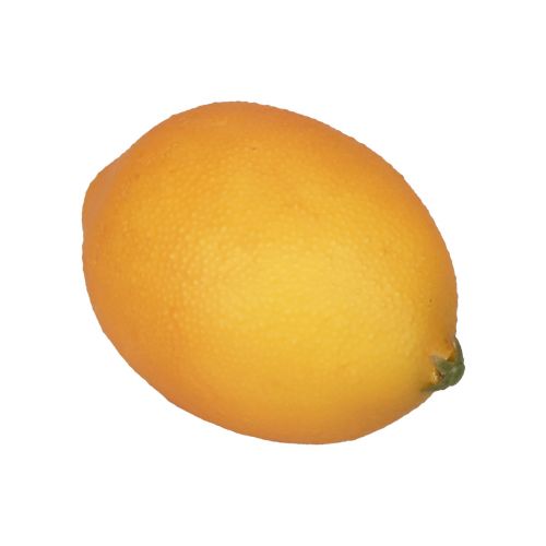 Floristik24 Umělé citronové dekorativní figuríny na jídlo oranžová 8,5 cm