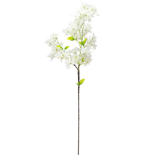 položky Umělá lila větev bílé květy L95cm