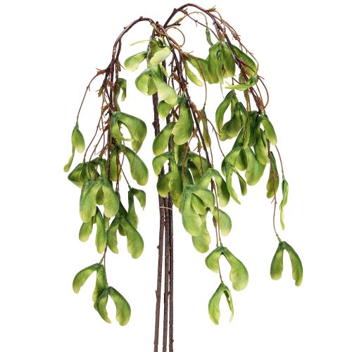 Umělá větvička javoru žlutozelená 100cm 3ks