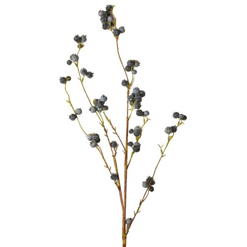 Umělá větev s borůvkami, borůvky 110 cm