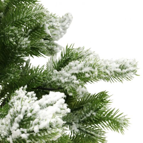 Floristik24 Umělý mini vánoční stromeček v pytli Snowy Ø32cm H55cm