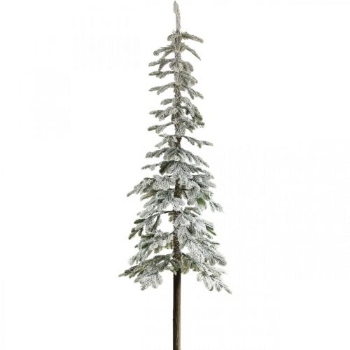 Umělý vánoční stromek Tenká zasněžená zimní dekorace V180cm