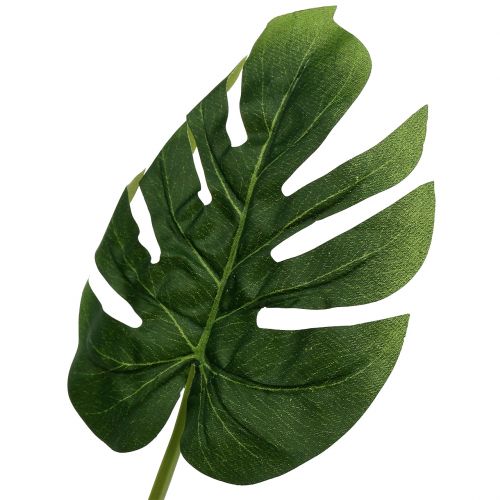 Floristik24 Umělý filodendron list 18cm zelený 6ks