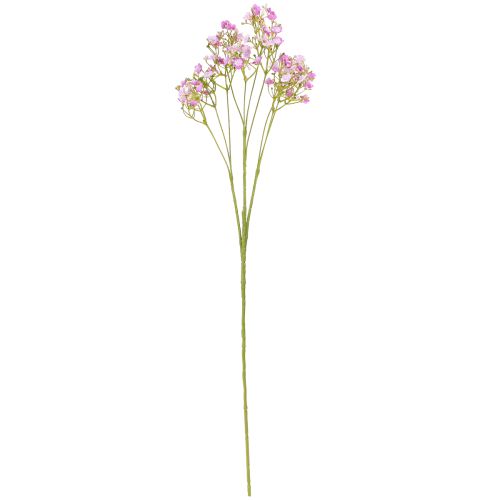položky Umělá gypsophila sádrovec ve fialové barvě L68cm 4 ks