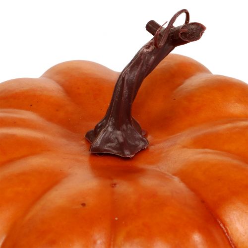 Floristik24 Dýně umělá oranžová 18cm