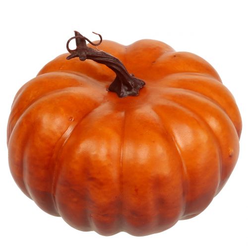 Floristik24 Dýně umělá oranžová 18cm