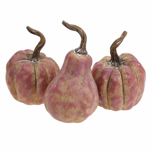 Mini dýňová sada oranžová, lila Ø6,5–7cm 6 kusů