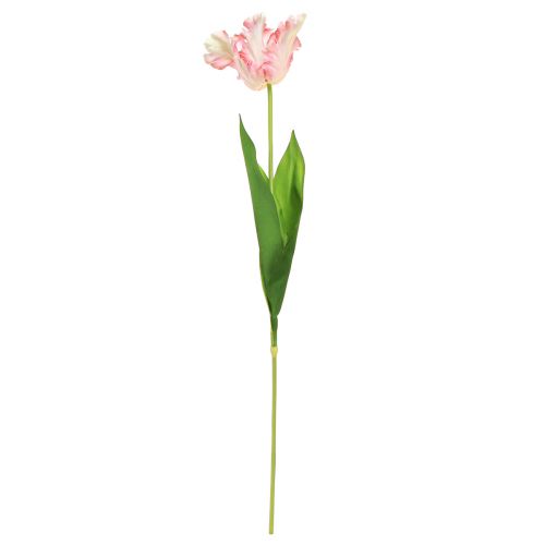položky Umělý květ papoušek tulipán umělý tulipán růžový 69cm