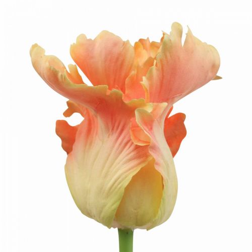 položky Umělá květina, papoušek tulipán oranžový, jarní květina 63cm
