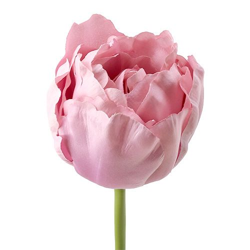 položky Umělé květiny tulipány plněné stará růže 84cm - 85cm 3ks