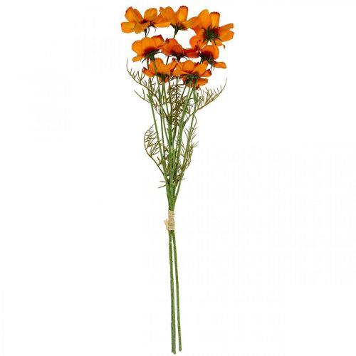 položky Košík na šperky Umělé květiny Cosmea Orange V51cm 3 ks