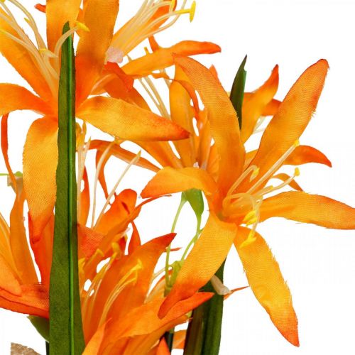 položky Umělé květiny Nerine Orange Guernsey Lilie Podzimní květiny 48cm