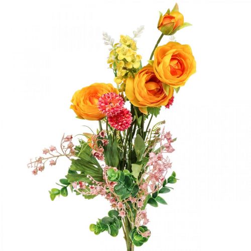 Floristik24 Umělá kytice Umělá růže Luční květiny 59cm