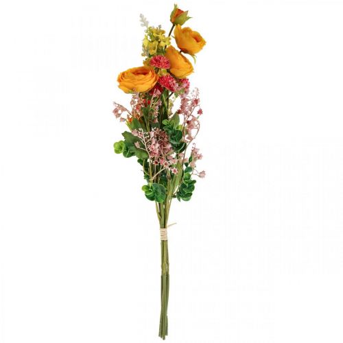 Floristik24 Umělá kytice Umělá růže Luční květiny 59cm