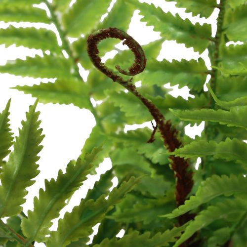 položky Umělá rostlina Umělá kapradina Dekorativní listy kapradiny zelené 40,5 cm