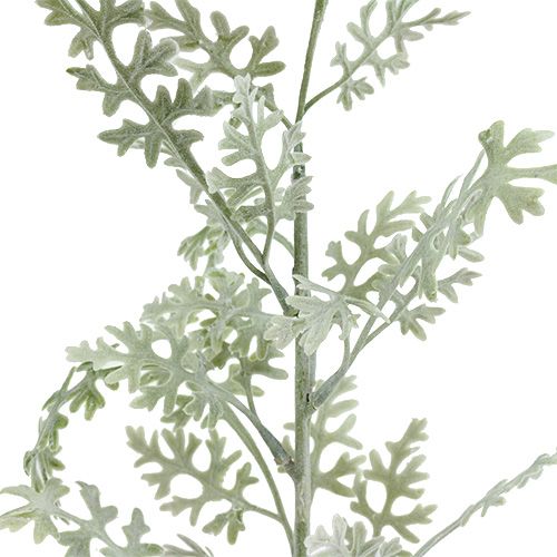 položky Umělé rostliny stříbrný list bílo-zelený 40cm 6ks