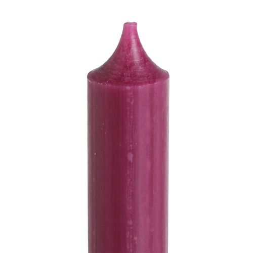 položky Krátké tyčinkové svíčky voskové svíčky v Berry 21×110mm 6 ks