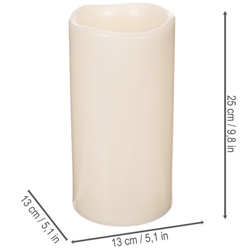 Velká LED svíčka na baterie s