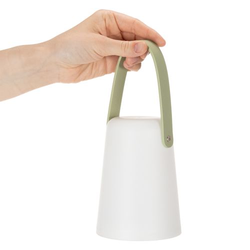 Lampa s rukojetí, přenosné LED světlo pro venkovní i vnitřní použití, 22 cm, 3 kusy | Floristik24.cz