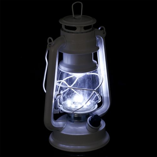 Floristik24 LED lucerna stmívatelná teplá bílá 24,5 cm s 15 žárovkami