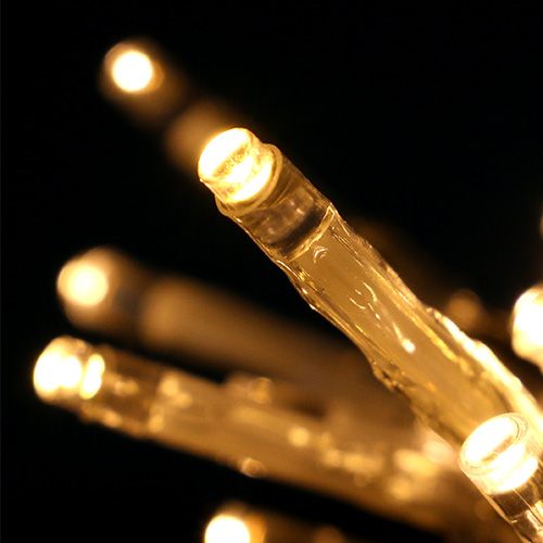 Floristik24 LED pohádková světla 10er 1,3m teplá bílá, na baterie