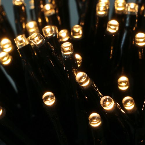 Floristik24 LED rýžový světelný řetěz pro vnitřní i venkovní 500er 11m zelená / teplá bílá