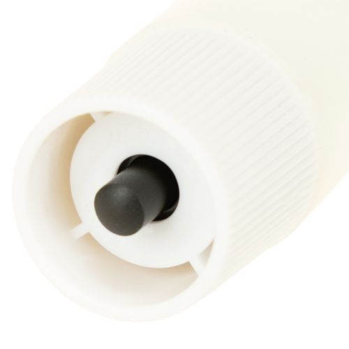 položky LED svíčka krémová teplá bílá pravý vosk V14,5 cm 2 kusy
