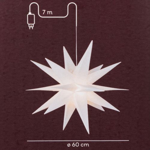 LED hvězda vánoční hvězda