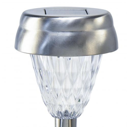 položky LED zahradní světla solární s časovačem teplá bílá H35cm 4 ks