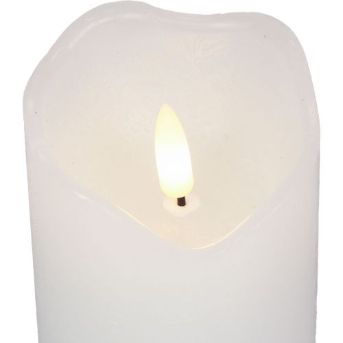 položky LED svíčka s časovačem svíčka z pravého vosku Ø7cm V9cm