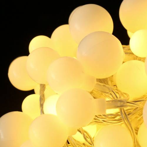položky LED světelný řetěz Cherry teplá bílá 9m 120LED