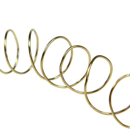 položky Ozdobný smaltovaný drát omotávací drát zlatý 0,50mm 50m 100g