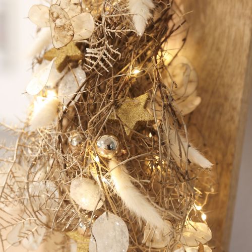 Sušené květy Lagurus Natural – nadýchaná tráva z králičího ocasu v krémově bílé 55-70cm 100g | Floristik24.cz