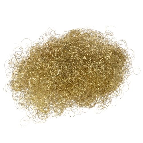Prémiové kudrnaté zlaté pozlátko 50g nakoupit | Floristik24.cz