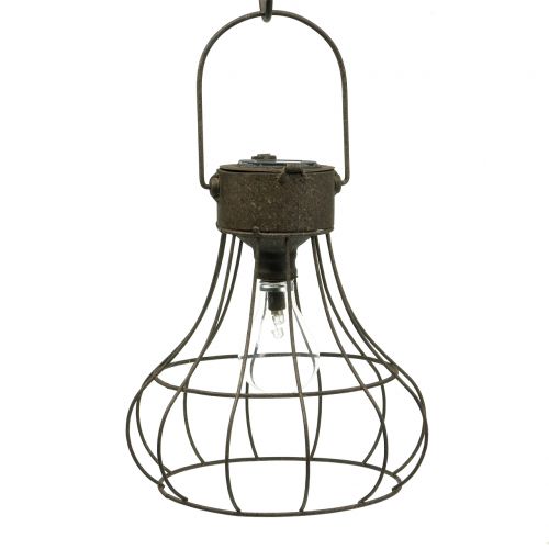 Floristik24 Deco lampa solární Ø23,5cm H24cm
