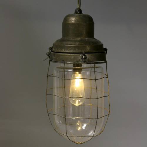 položky Deco lampa lodní lampa s řetízkem k zavěšení LED Ø13,5cm H29,5cm