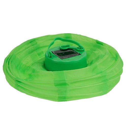 položky Lampion LED se solárním 20cm zeleným