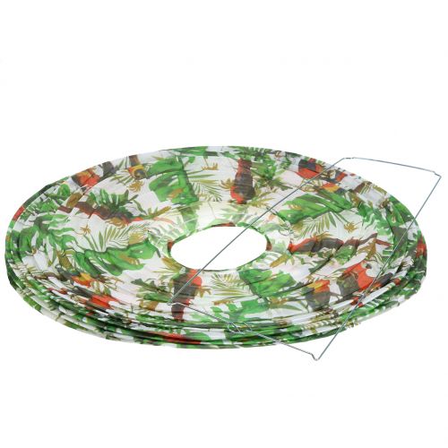 Floristik24 Papírová lucerna s motivem džungle Ø40cm