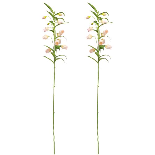 položky Lucerna Lilie umělá květina Lilie Meruňka 90cm 2ks