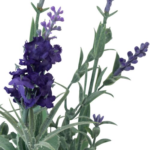 položky Levandule v květináči umělá fialová růžová světle fialová H26cm 3ks