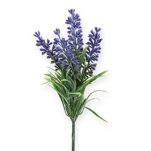 Floristik24 Levandulová umělá fialová 25cm